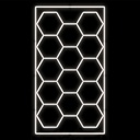 Plafonniers LED en Hexagone - Performance Floor