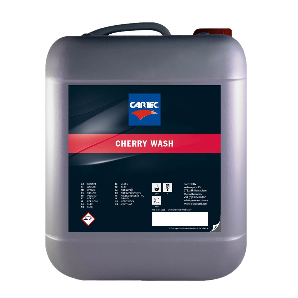 Cartec Colorline Cherry Wash - Shampoing neutre (10L)