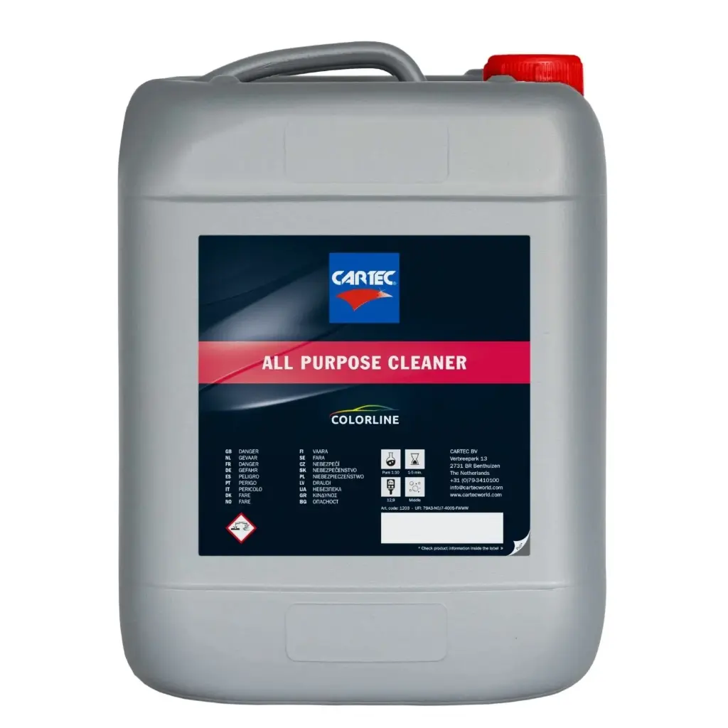 Cartec Colorline All Purpose Cleaner - Nettoyant Toutes Surfaces - APC (10L)