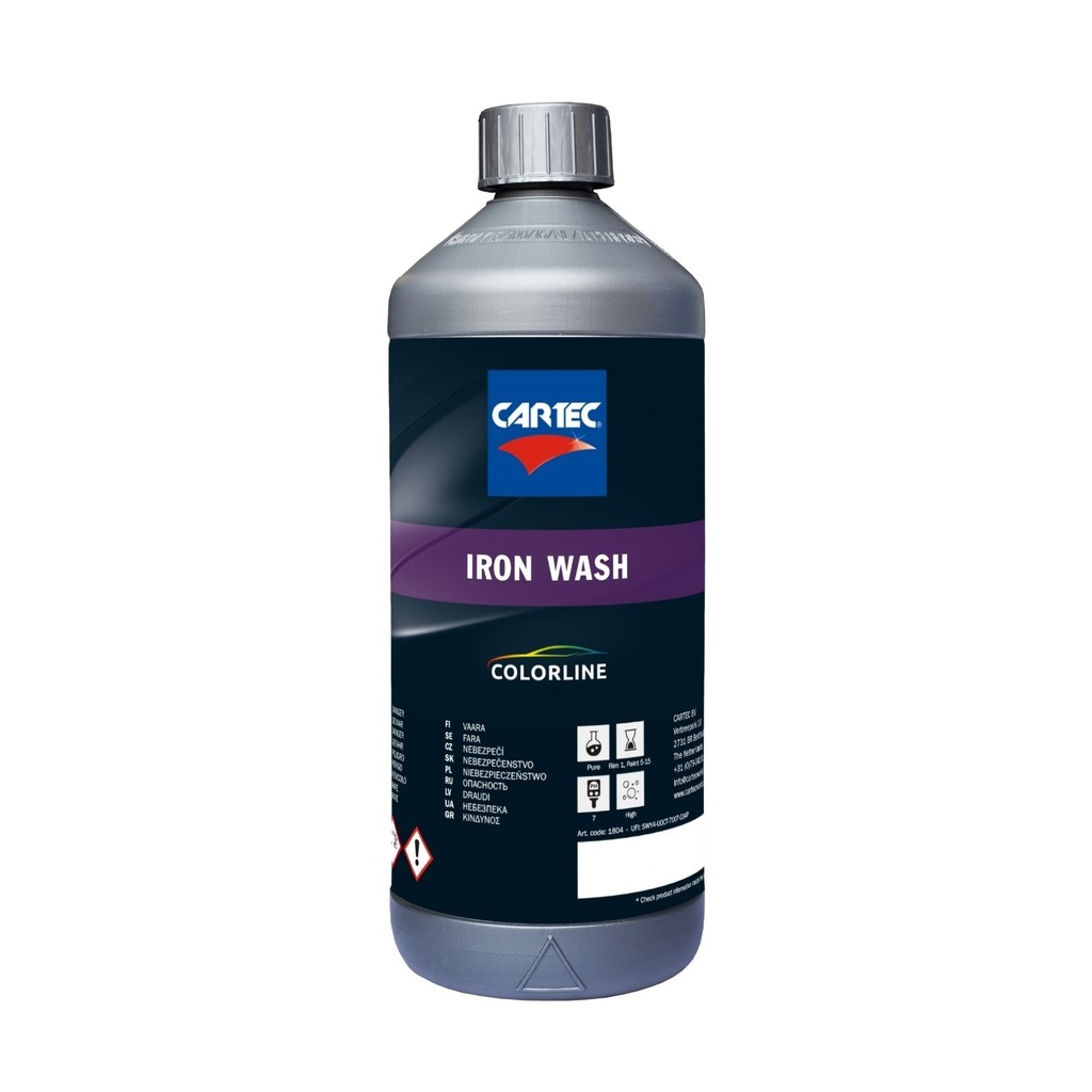 Cartec Colorline Iron Wash - Décontaminant Ferreux
