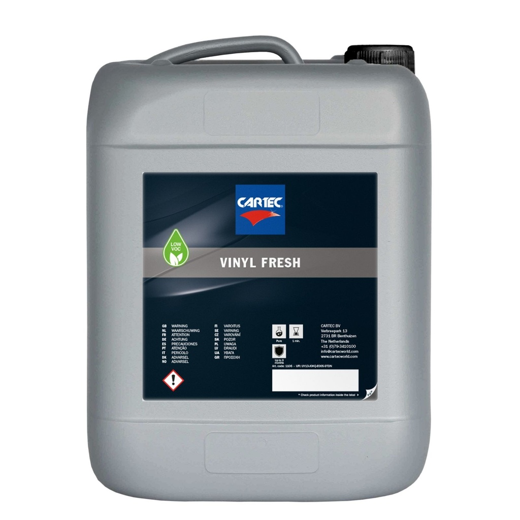 Cartec Colorline Vinyl Fresh - Dressing Plastiques extérieurs & pneus