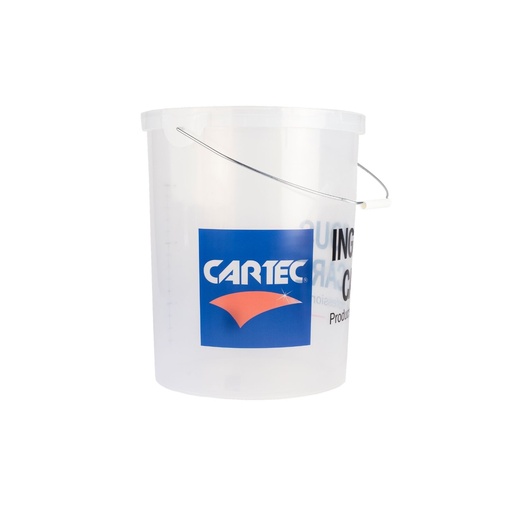Cartec Seau Transparent - 19 litres